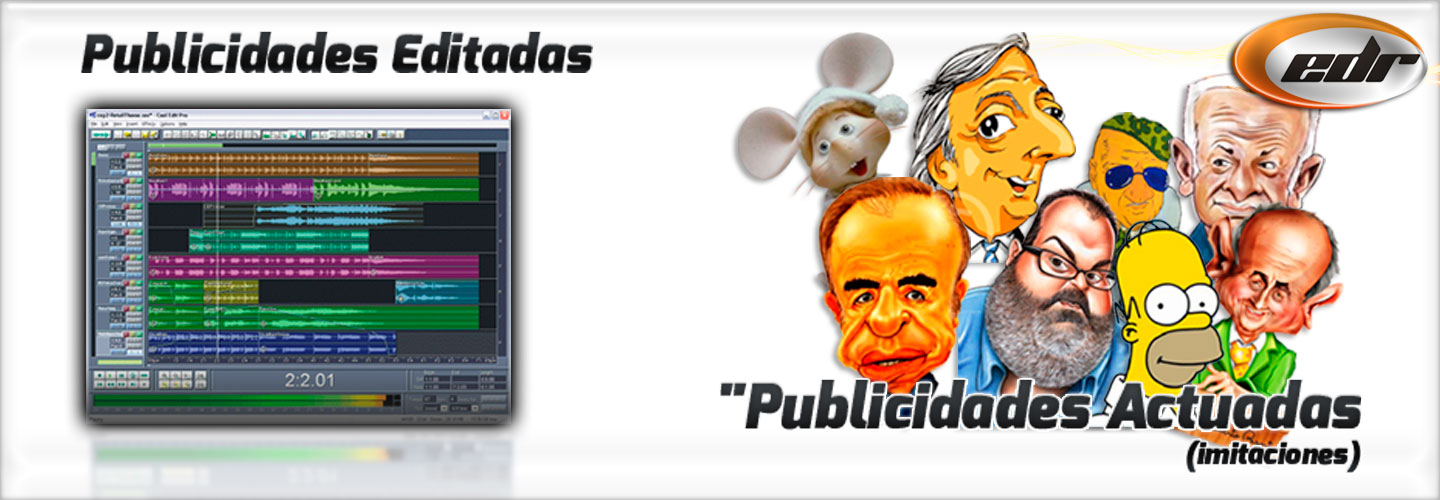 Publicidades (Editadas y Actuadas)